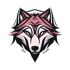 Obraz premium wolf head vector