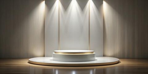 podium with empty space for product display, , podium,background, cylinder, product, display, stand, showcase, exhibit