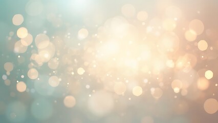 Dreamy bokeh effect with light circles in gentle hues, creating a serene and elegant background. Perfect for use in invitations, websites, or artistic designs.