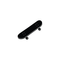 skateboard isolated on white