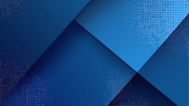 Dynamic blue background with layered textures and subtle dot patterns, creating a sleek and professional look. Ideal for use in presentations, websites, or graphic design projects.