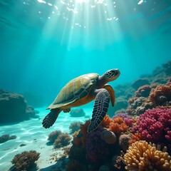 Obraz premium Guardiana del arrecife