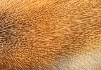 Red Fox Fur Texture