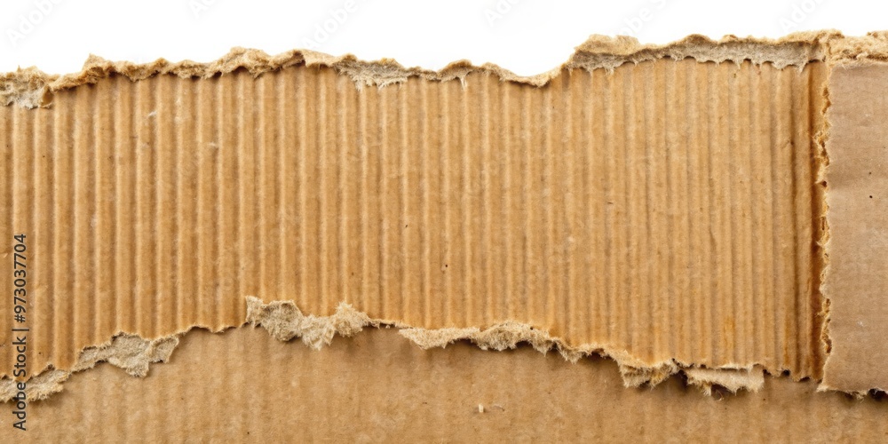 Aufkleber torn cardboard background with a rough texture