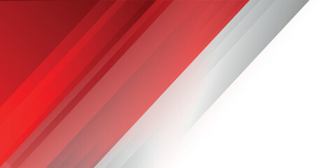 banner background. colorful. red gradation. combination gray and white silver. abstrac