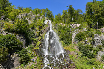 Trusetaler Wasserfall im Th&uuml;ringer Wald
