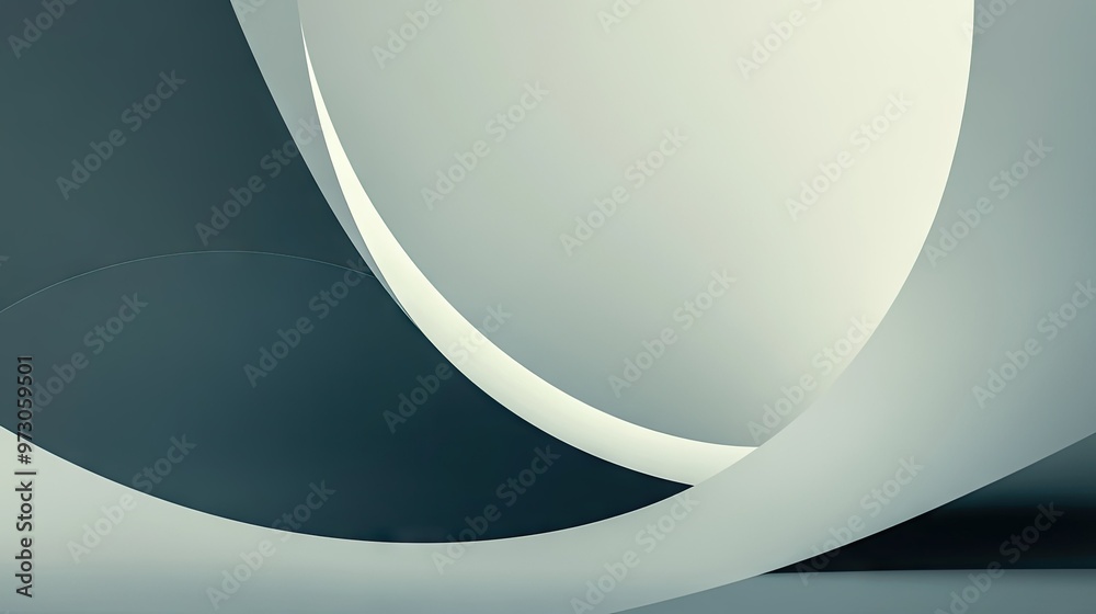 Poster a minimalist abstract background with clean lines and simple shapes in a monochromatic color scheme.