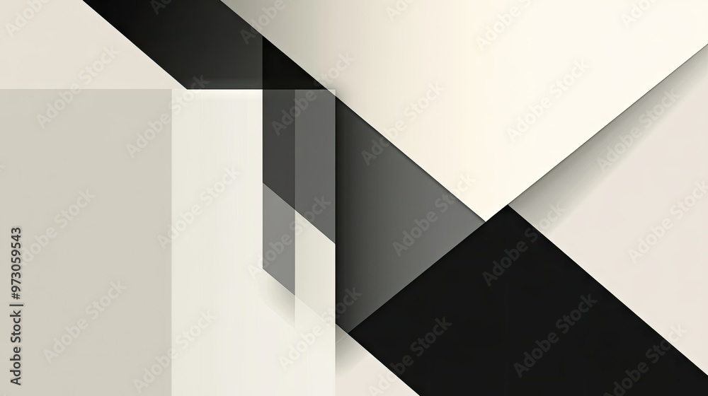 Poster a minimalist abstract background with clean lines and simple shapes in a monochromatic color scheme.