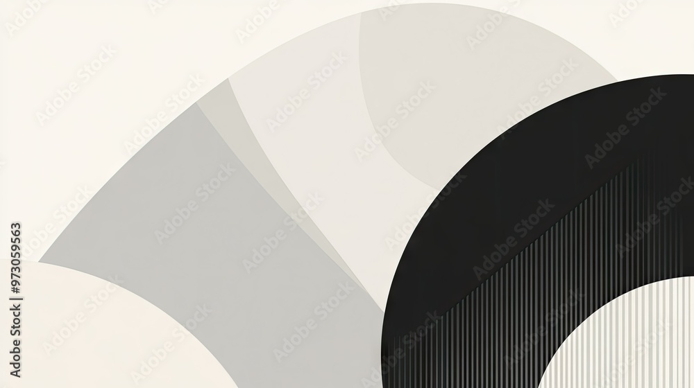 Poster a minimalist abstract background with clean lines and simple shapes in a monochromatic color scheme.