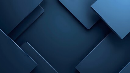 Dark blue geometric background with layered triangular shapes, creating a modern and professional look. Ideal for digital designs, presentations, and branding projects.