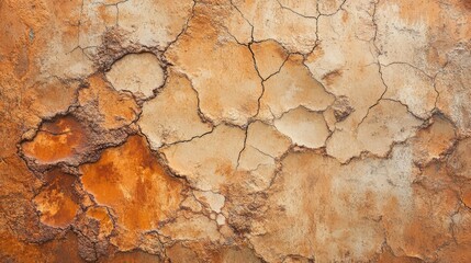 A textured background featuring a mix of warm, earthy tones, resembling a cracked and weathered surface.