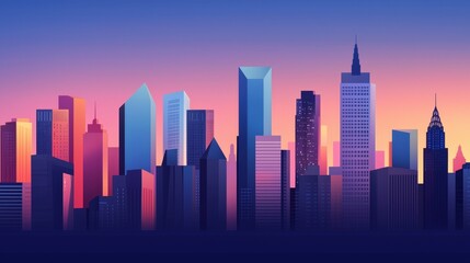 Capture an aerial view of a bustling city at dusk, showcasing city lights and traffic below Utilize a digital photorealistic technique for crisp details