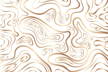 Fluid Topography: Modern Abstract Wave Lines