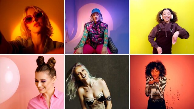 Split Screen Vertical Shots 6 Media