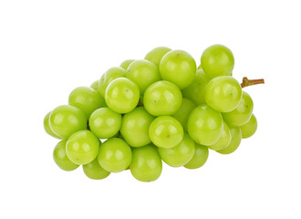 Shine Muscat grapes on transparent png