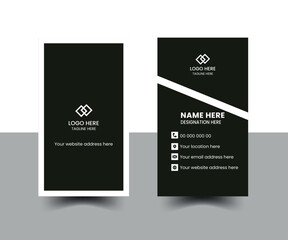 corporate business card template