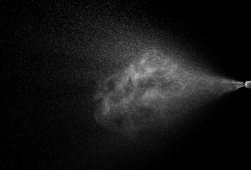 spray water drop droplet steam fog air