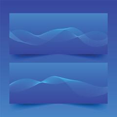 Wave flowing shiny glow elegant modern technology abstract background