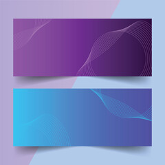 Wave flowing shiny glow elegant modern technology abstract background