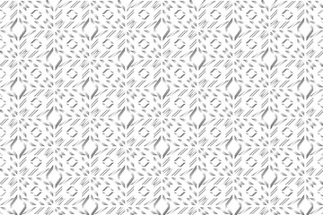 Silver Tile Pattern Background
