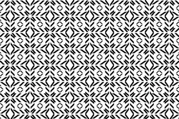 Ornate Geometric Floral Pattern - Seamless Design