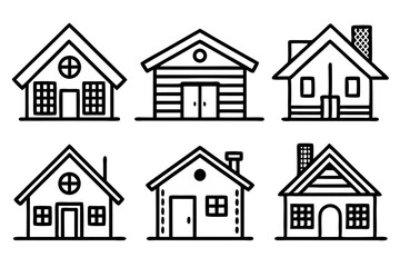 house icon, vector house ICON, logo,  simple ,line art  home icon, building house icon