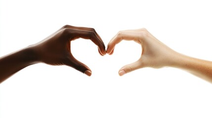 Two Hands Forming a Heart