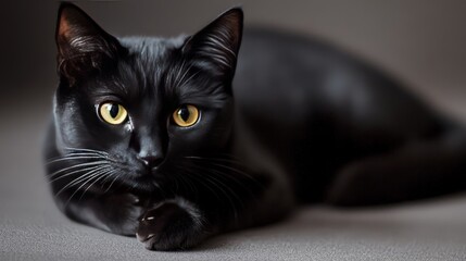 Celebrate Black Cat Honor Day by appreciating the beauty and mystery of black cats.