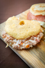 Arepas are typical foods from Venezuela