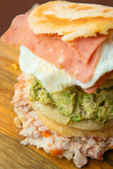 Arepas are typical foods from Venezuela