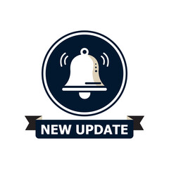 New update Label with Notification icon.