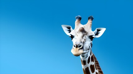 Obraz premium giraffe head shot
