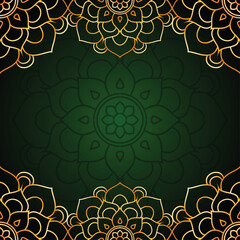 Luxury mandala pattern background