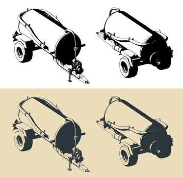 Liquid manure spreader