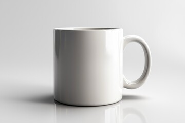 Obraz premium Coffee Mug Mockup on Isolated Background created with Generative AI