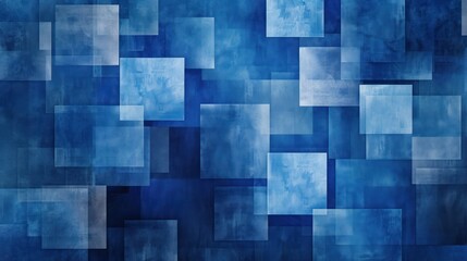 Obraz premium Abstract Blue Squares