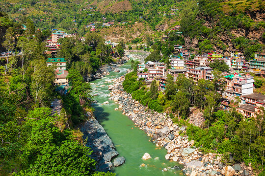 Rampur Bushahr town, Himachal Pradesh, India