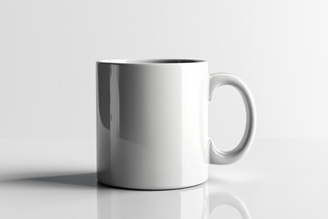 Coffee Mug Mockup on Isolated Background created with Generative AI