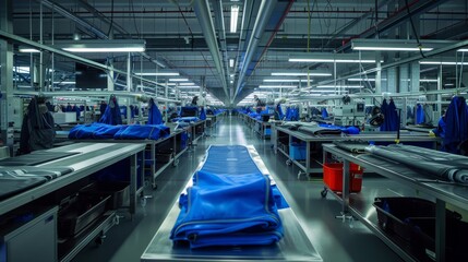 Fototapeta premium Exploring the innovative techniques in modern bicycle bag production with a technological edge