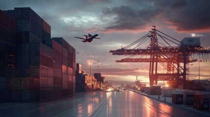 Cross-Border Supply Chain Optimization, delve into the intricacies of multinational corporation operations, showcasing how AI algorithms streamline supply chain logistics across global operations