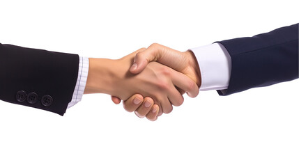 Obraz premium Business partners handshake.