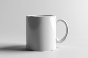 Obraz premium Coffee Mug Mockup on Isolated Background created with Generative AI