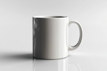 Obraz premium Coffee Mug Mockup on Isolated Background created with Generative AI