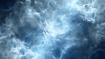 Fototapeta premium Abstract Smoke: An abstract smoke background with swirling patterns and ethereal effects, perfect for mysterious or luxurious products. 