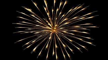 Starburst Fireworks: A stunning starburst fireworks display, representing celebration and festivity. 
