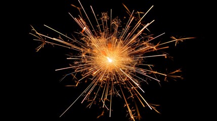 Starburst Fireworks: A stunning starburst fireworks display, representing celebration and festivity. 
