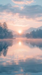 Fototapeta premium Majestic Snow-Capped Mountain Cliff with Scenic Clouds Drifting Above