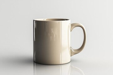 Obraz premium Coffee Mug Mockup on Isolated Background created with Generative AI