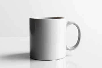 Obraz premium Coffee Mug Mockup on Isolated Background created with Generative AI