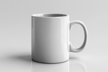 Obraz premium Coffee Mug Mockup on Isolated Background created with Generative AI